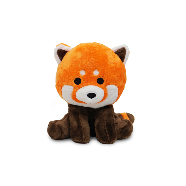 Avocatt Fuzzy Sitting Red Panda Plush Stuffed Animal