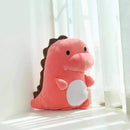 Avocatt Pink Dino Pillow Stuffed Animal