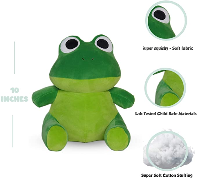 Avocatt Big Eye Green Frog Plush Stuffed Animal - Avocatt