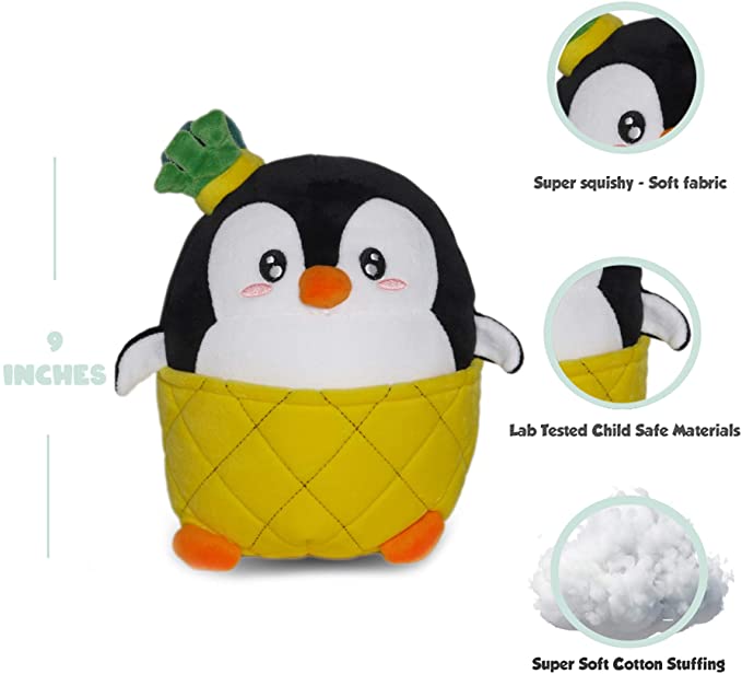Avocatt Pineguin Pineapple Penguin Plushie