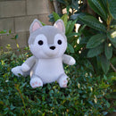 Avocatt Gray Wolf Stuffed Animal