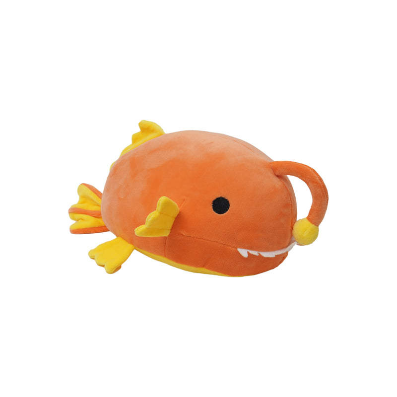 Avocatt Orange Anglerfish Plush Stuffed Animal