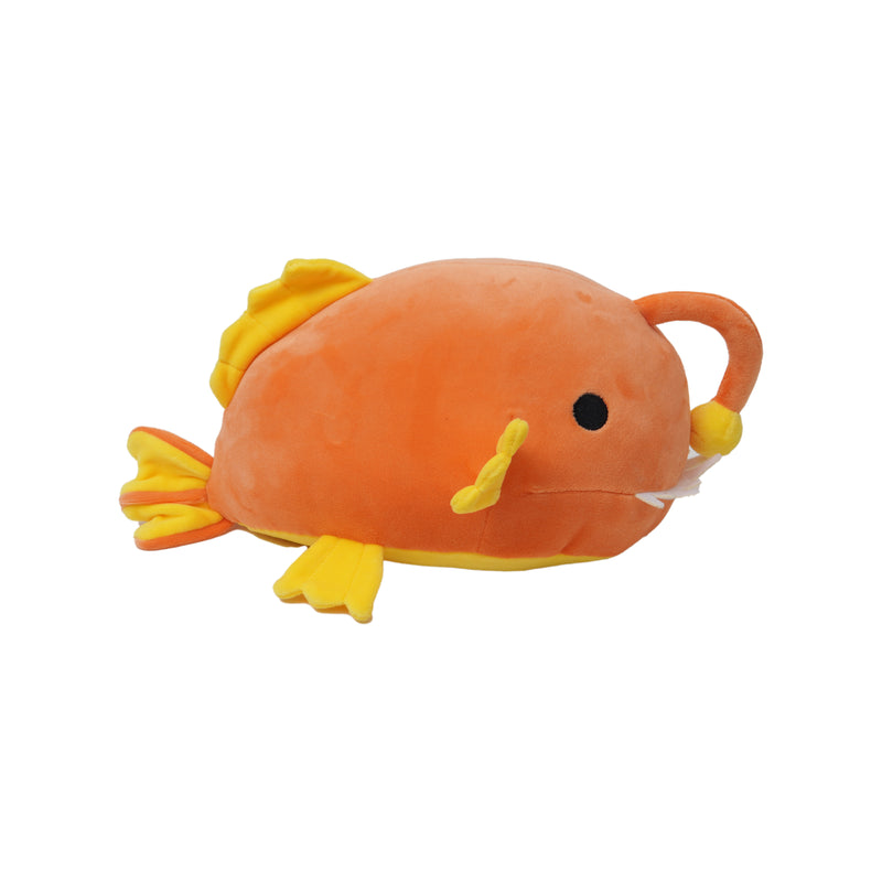 Avocatt Orange Anglerfish Plush Stuffed Animal