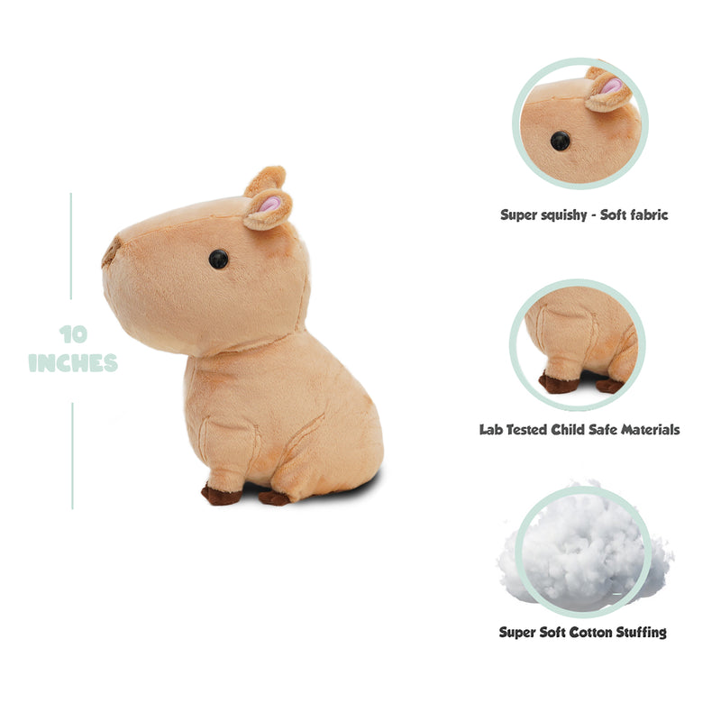 Xuanheng Mignon Capybara Peluche Figurines Capybara pour Adultes Enfants Pêche Capybara Rose Xuanheng Mignon Capybara Peluche Figurines Capybara pour Adultes Enfants Pêche Capybara Rose