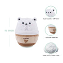 Avocatt Polar Bear Coffee Stuffed Animal