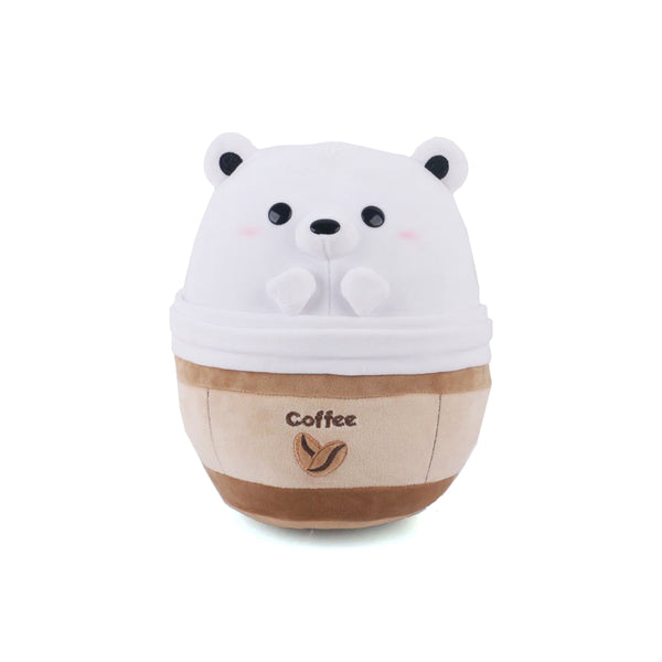 Avocatt Polar Bear Coffee Plush