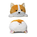 Avocatt Reversible Corgi Butt Plush  