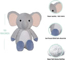 Avocatt Huggable Gray Elephant Plush Stuffed Animal