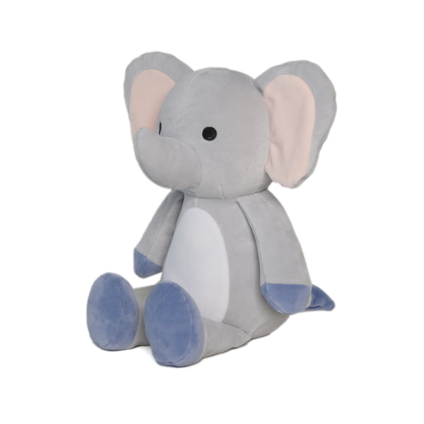 Avocatt Huggable Gray Elephant Plush Stuffed Animal