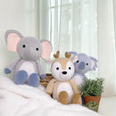 Avocatt Huggable Gray Elephant Plush Stuffed Animal