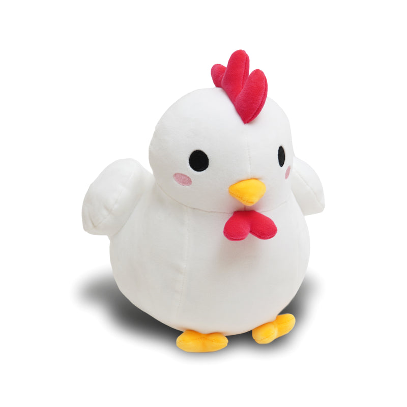 Avocatt White Chicken Plush Stuffed Animal