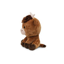 Avocatt Fuzzy Sitting Highland Cow Plush Stuffed Animal