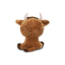 Avocatt Fuzzy Sitting Highland Cow Plush Stuffed Animal