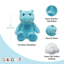 Avocatt Warming Hippo Plush Stuffed Animal