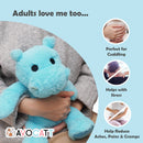 Avocatt Warming Hippo Plush Stuffed Animal