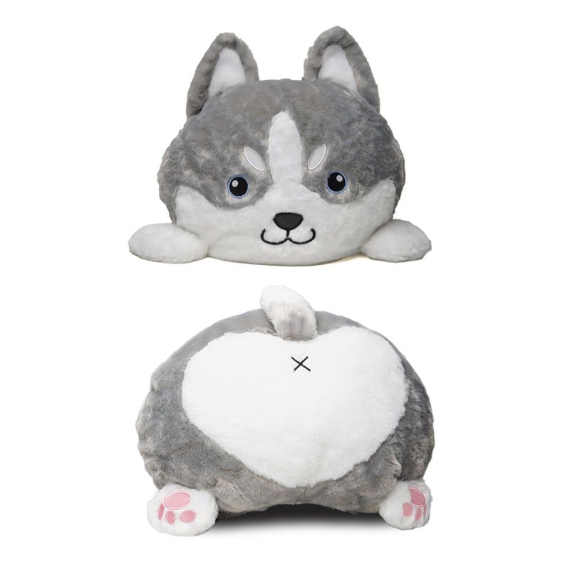 Avocatt Reversible Husky Butt Plush Stuffed Animal