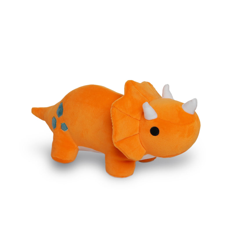 Avocatt Orange Triceratops Plush  