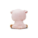 Avocatt Fuzzy Sitting Spotted Pig Plush Stuffed Animal