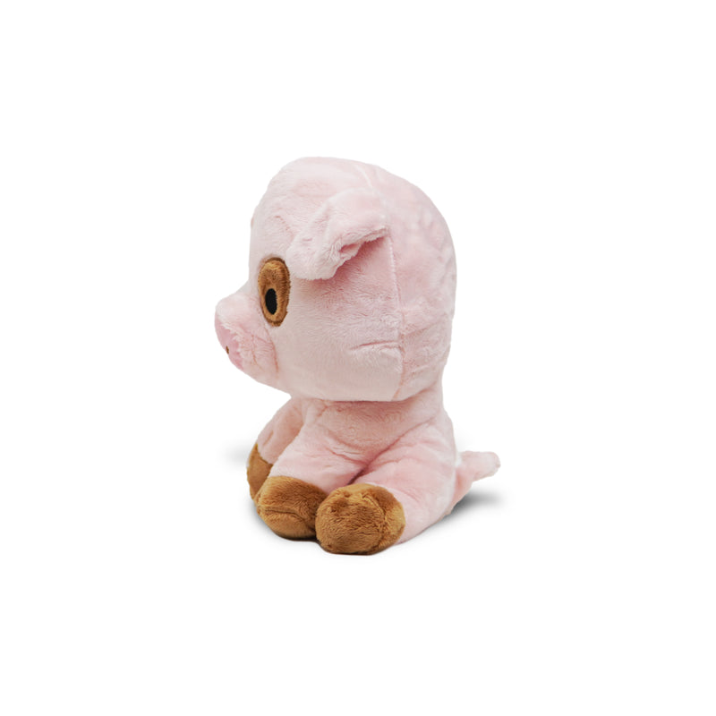 Avocatt Fuzzy Sitting Spotted Pig Plush Stuffed Animal