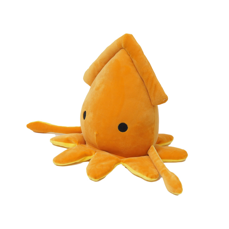 Avocatt Orange Squid Plush Stuffed Animal