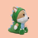 Avocatt Corgi Dinosaur Plush