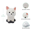 Avocatt Furry Arctic Fox Plush Stuffed Animal