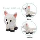 Avocatt Furry Arctic Fox Plush Stuffed Animal